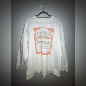 AE VINTAGE BUDWEISER CREWNECK